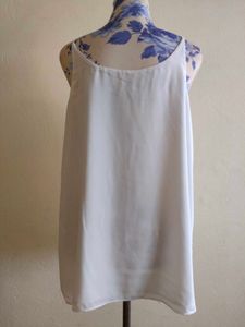 White V-Neck Cami