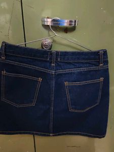 Denim Mini Skirt