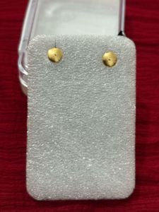 Gold Jhumka Earrings Dail Usage Earring