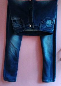 Dark Blue Denim Jeans