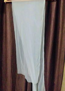 White Dress with Embellished Detail