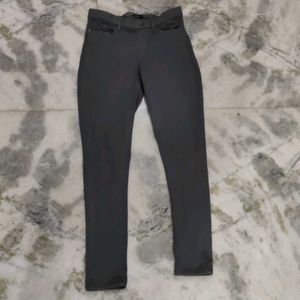 Gray Slim Fit Pants