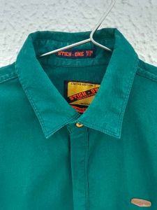 Vintage Green Shirt