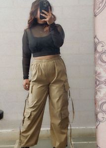 Tan Cargo Pants