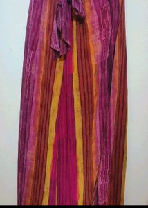 Multi Color Knot Style Dress For 32 Bust