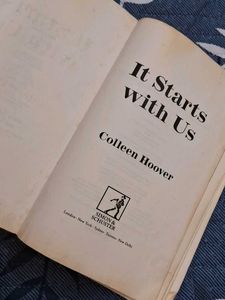 It Starts With Us by Colleen Hoover