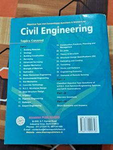 Civil Engineering For Competitions by R.Agor