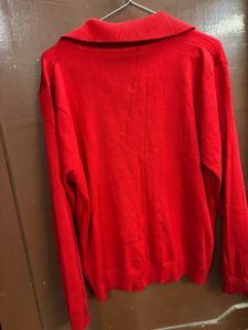 Red Pullover Sweater