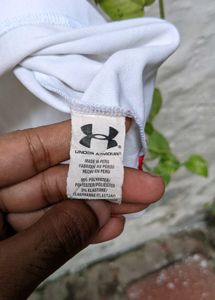 Under Armour White Polo Shirt