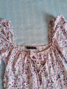 MOHITO Floral Skater Dress