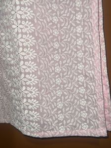 Pink Embroidery Kurti