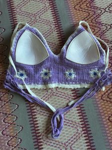 Crochet Flower Top