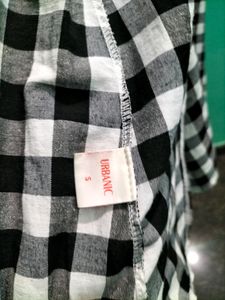 Urbanic Black And White Dress