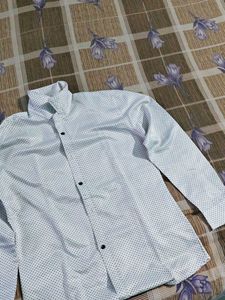 Polka Dot White Shirt