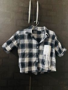Plaid Crop Top