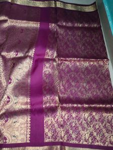Pure Kanchi Pattu Saree With Blouse