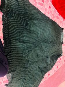 Emerald Green Sequin Kurta Skirt
