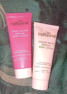mCaffeine Body Lotion Duo