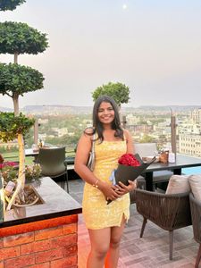 Yellow Mini Dress