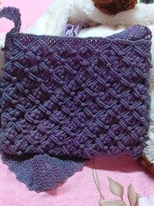 Crochet Sling Bag