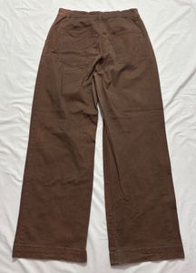 Brown Wide Leg Pants