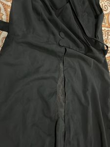 BLACK CUT OUT WESTERN KURTA🖤