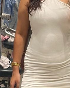 H&amp;M Divided White Strappy Dress