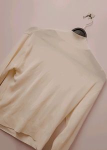 White Top With Designer Back
