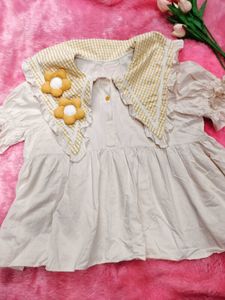 Cute Beige women top