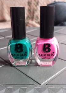 Nail Paint Two Colors