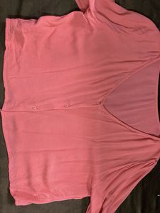Crop Top With Long Sleeves