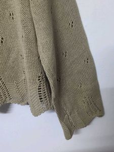 Crochet Knit Top