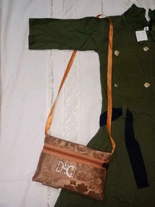 Cute Green Girls Dress