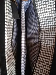Houndstooth Shoulder Bag