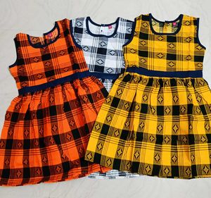 Girls' Plaid Dresses
