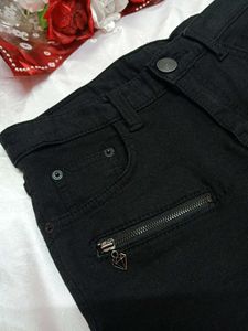 Black Denim Mini Skirt🖤