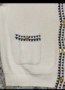 White Cardigan
