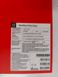 OnePlus Pad 11.61 inc Fold Case