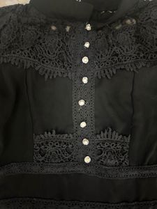 🥀Elegant Gothic Black Lace Dress. 🥀