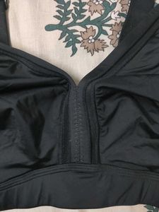 Black Comfort Bra