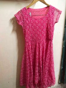 Pink Lace Dress