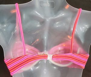 Striped Bikini Top 🖤