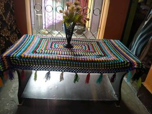 Multicolor Tea Table Cover