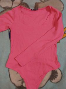 Pink Bodysuit - Size L