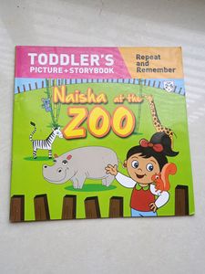 Naisha At The Zoo ; Toddler's Picture+Story Book