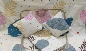 Double Bedsheet With 1 Cushion