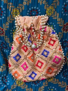 different Embroidered Potli Bag-1 piece