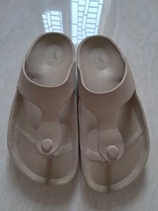 Nude Platform Flip-Flops