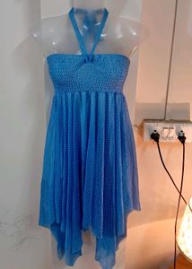 Asymmetric Boho Halter Neck