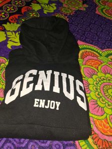Sale🎊🎆🎄🎉Genius Graphic Black Hoodie